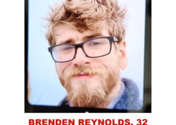 Photo of missing man Brenden Reynolds, 32, from St. Stephen, New Brunswick