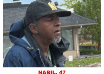 Photo of missing man Nabil, 47, from Kitchener, Ontario