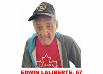 Photo of missing man Edwin Laliberte, 67, from Saskatoon, Saskatchewan