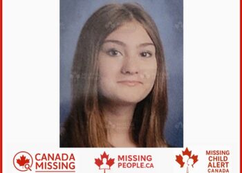 Photo of missing girl Olivia Letendre, age 13, from North Battleford, Saskatchewan