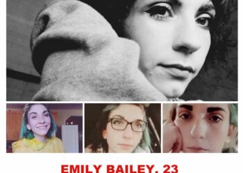 Photo of missing woman Emily Bailey, age 23, from Hamilton, Ontario