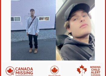 Photo of missing man Travis Perlman, age 19, from Moose Jaw, Saskatchewan