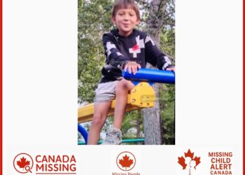 Photo of missing boy Dana McKay, age 10, from Regina, Saskatchewan