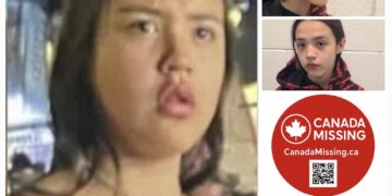 Photo of missing teen Shilo Dawn Lefthand, age 14, from Tsuut’ina Nation, Alberta