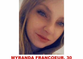 Photo of missing woman Myranda Francoeur, 30, from Sault Ste. Marie, Ontario