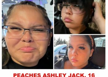 Photo of missing girl Peaches Ashley Jack, 16, from Coquitlam, British Columbia
