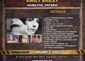 MISSING PERSON CANADA RELEASE