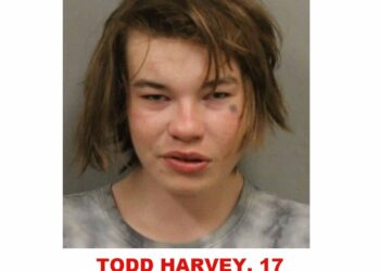 Photo of missing teen Todd Harvey, 17, from Dawson Creek, British Columbia