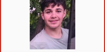 Photo of missing boy Anas Alifrai, age 15, from Sarnia, Ontario
