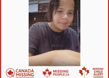 Photo of missing girl Ryanna Sinclair-Standinghorn, 11, from Saskatoon, Saskatchewan