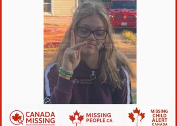 Photo of missing girl Nevaeh, age 15, from Delhi, Ontario