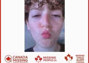 Photo of missing teen Ethan Kehler, age 15, from Airdrie, Alberta, possibly in Calgary