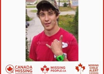 Photo of missing man Justin, age 29, from Manitouwadge, Ontario