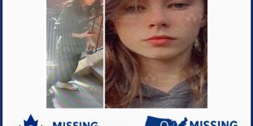 Photo of missing girl Jadelynn Harlow, age 13, from Freeport, Maine