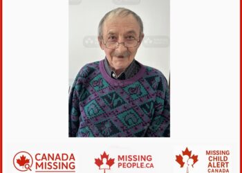 Photo of missing man Stennie Tucker, age 71, from St. John’s, Newfoundland
