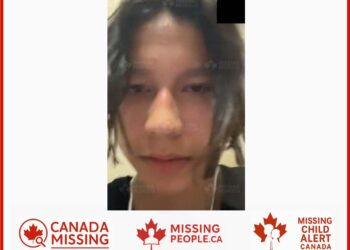 Photo of missing youth Iycis “Ace” Herman, age 15, from Fort McMurray, Alberta.