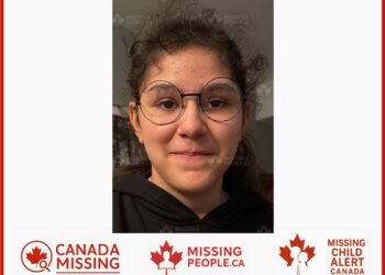 Photo of missing youth Realm, age 12, from Bradford, Ontario
