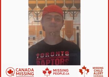 Photo of missing boy Christopher “CJ,” age 15, from Peterborough, Ontario