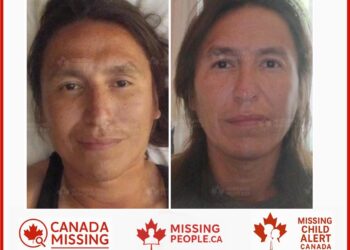 Photo of missing man Quinton Tom, age 37, from Winnipeg, Manitoba.