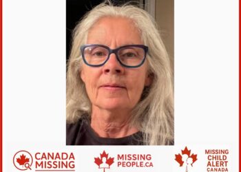 Photo of missing woman Geradine Guiney, age 71, from Cold Lake, Alberta