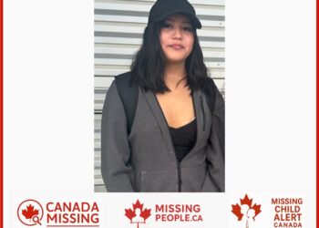 Photo of missing teen Jordan Ash, 14, from Thunder Bay, Ontario, last seen at the Delta Hotel on Sleeping Giant Parkway.