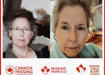 Photo of missing woman Fiona, 65, from Calgary, Alberta, last seen October 22, 2025.