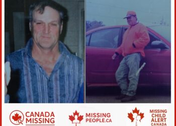Photos of missing men Rhéal Daigle and Roger Robichaud, both 78, from Pointe-Sapin, New Brunswick, last seen October 22, 2025.