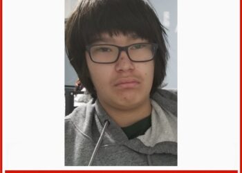 Photo of missing boy Thomas Bird, age 14, from Prince Albert, Saskatchewan.