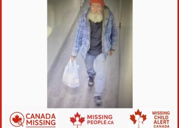 Photo of missing man Robert Barnes from Sarnia, Ontario, last seen October 22, 2025.