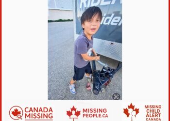 Photo of missing boy Athan Knipfel-Severight, 11, from Regina, Saskatchewan, last seen October 22, 2025.