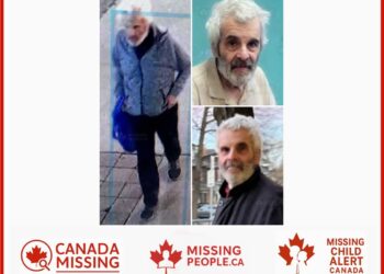 Photo of missing senior Michael, 77, from Toronto, Ontario.