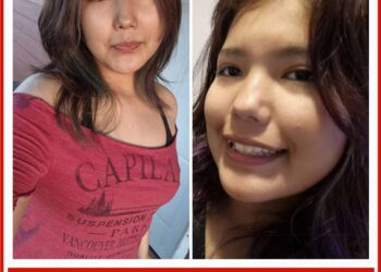 Photo of missing girl Aiyanna Buffalo, age 15, from Wahpeton Dakota Nation, Saskatchewan.