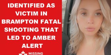 Photo of Savannah Kulla, 29, mother of four from Brampton, identified as the victim in fatal shooting that led to an Amber Alert.