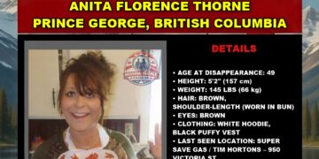 MISSING PERSON CANADA RELEASE