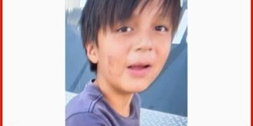 Photo of missing boy Athan Knipfel-Severight, age 11, from Regina, Saskatchewan.
