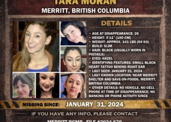 MISSING PERSON CANADA RELEASE