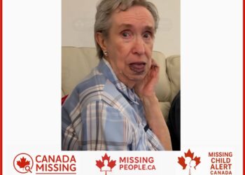 Photo of missing senior Carol Thomson, 83, from Winnipeg, Manitoba.