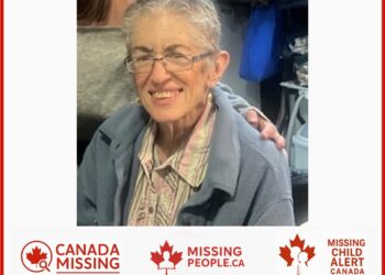 Photo of missing woman Elizabeth Longtin, 79, from Sainte-Adèle, Quebec, with short grey hair and brown eyes.