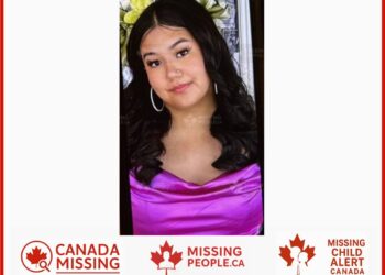 Photo of missing 14-year-old girl Isis from Whitby, Ontario.