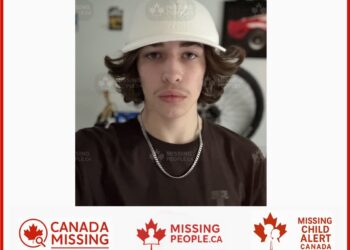 Photo of missing teen Lucas Stockwell-Downey, age 14, from London, Ontario