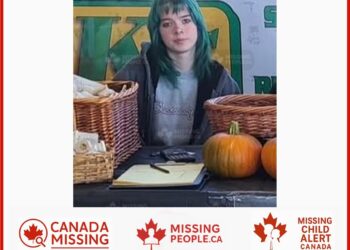 Photo of missing girl Sophie Willis, age 15, from Corner Brook, Newfoundland