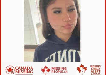 Photo of missing girl Ivy, age 14, from Barrie, Ontario.