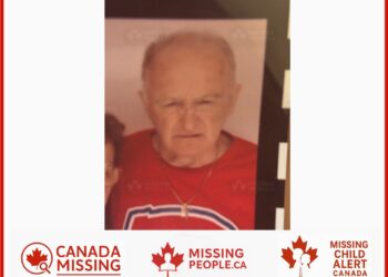Photo of missing man Stanley, in his 70s, from Sudbury, Ontario.