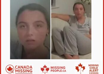 Photo of missing youth Rhianna, age 16, from Toronto, Ontario.
