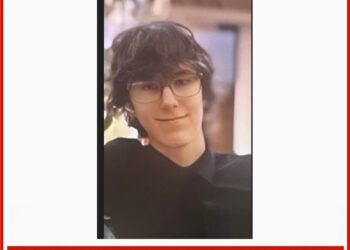 Photo of missing man Logan Yaroshewski, 19, from Milton, Ontario, last seen October 25, 2025.