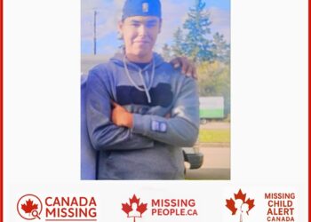 Photo of missing boy Brayden Benwell, age 17, from Fort Smith, Northwest Territories.