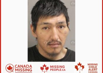 Photo of missing man Garrett Charles One Owl, age 30, from Fort Macleod, Alberta