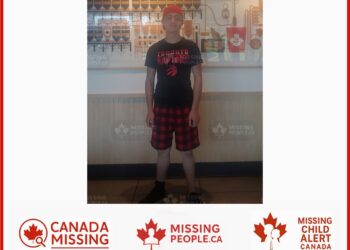 Photo of missing teen Christopher (CJ), age 15, from Peterborough, Ontario