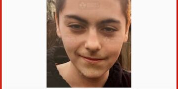 Photo of missing teen Aiden Kendell, age 14, from Notre-Dame-de-la-Salette, Quebec.
