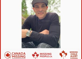 Photo of missing man Christopher Lamoureux, age 46, from Kamloops, British Columbia.